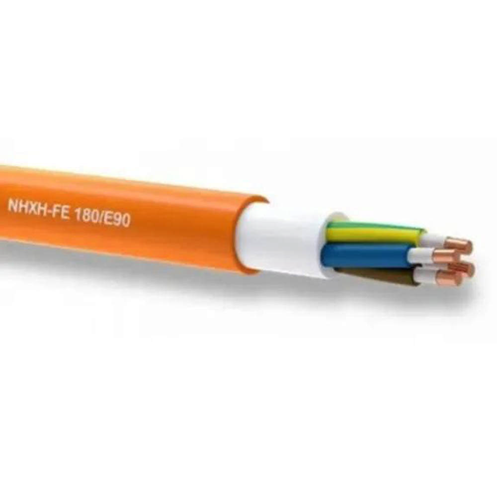 Cablu rezistent la foc cupru, fără halogen, NHXH FE180 E90 4x16 mm²