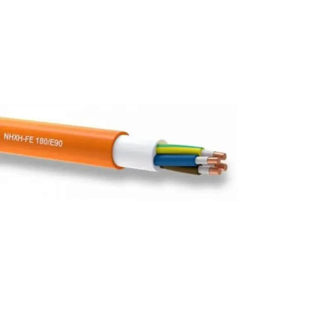 Cablu rezistent la foc cupru, fără halogen, NHXH FE180 E90 4x10 mm²