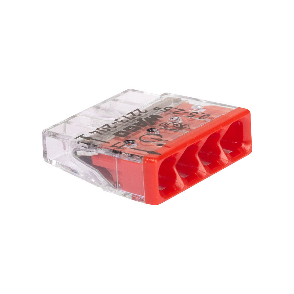 Clema Doza Compacta 4P Conductor Rigid sau Semirigid 0.5-2.5mm2