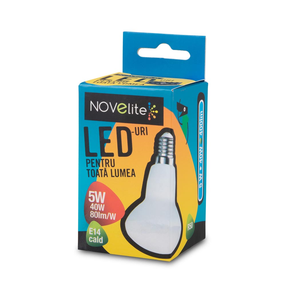 Bec LED Spot R50 5W E14 3000K  