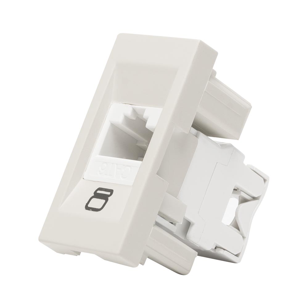 Moda Voice, priza UTP CAT6e 1M, bej mat, Elbi