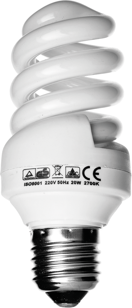 Bec Economic Spirala 18W E27 6400K    