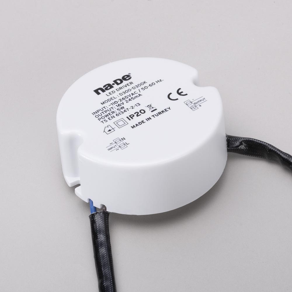 Spot Incastrat 3'' cu LED Osram 5W IP23, 65
