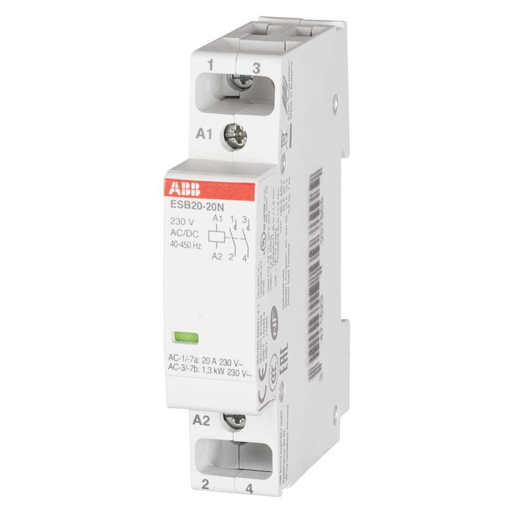 Contactor Modular 20A 230V 50HZ 