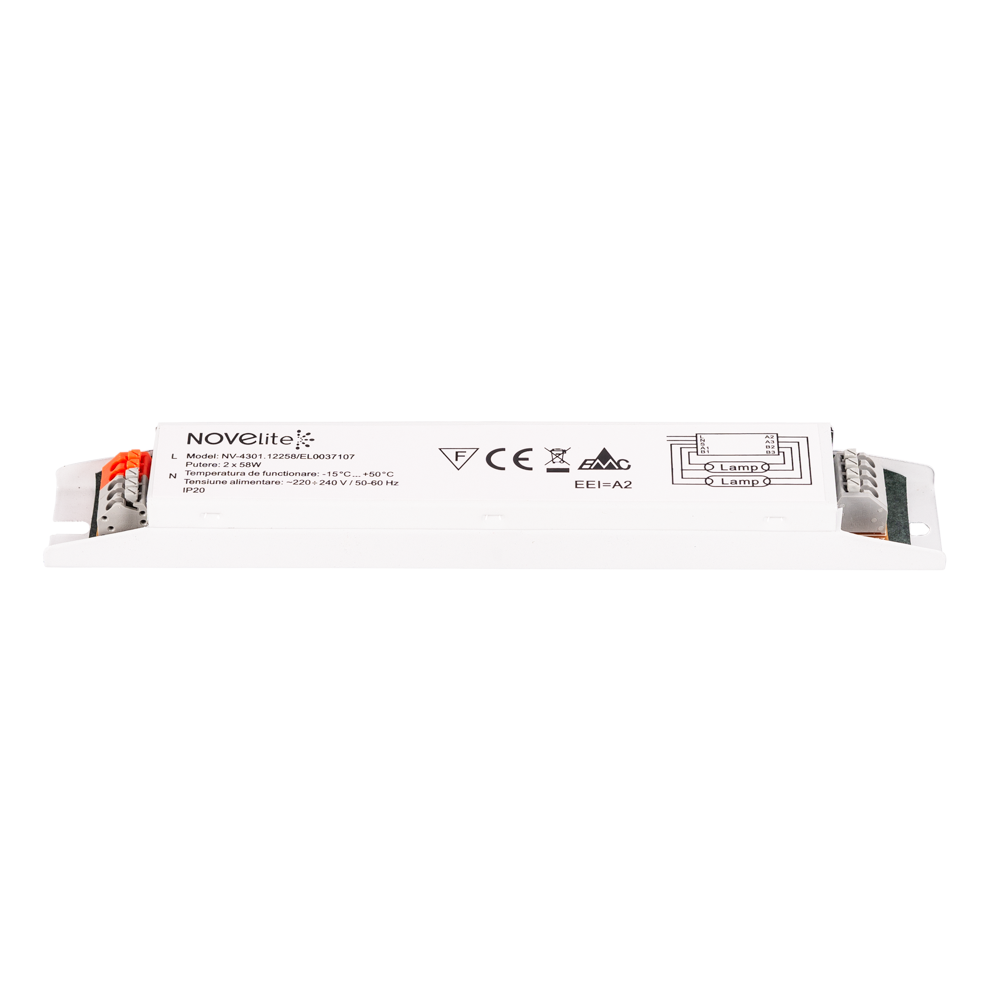 Droser Electronic 2x36W Tub T8