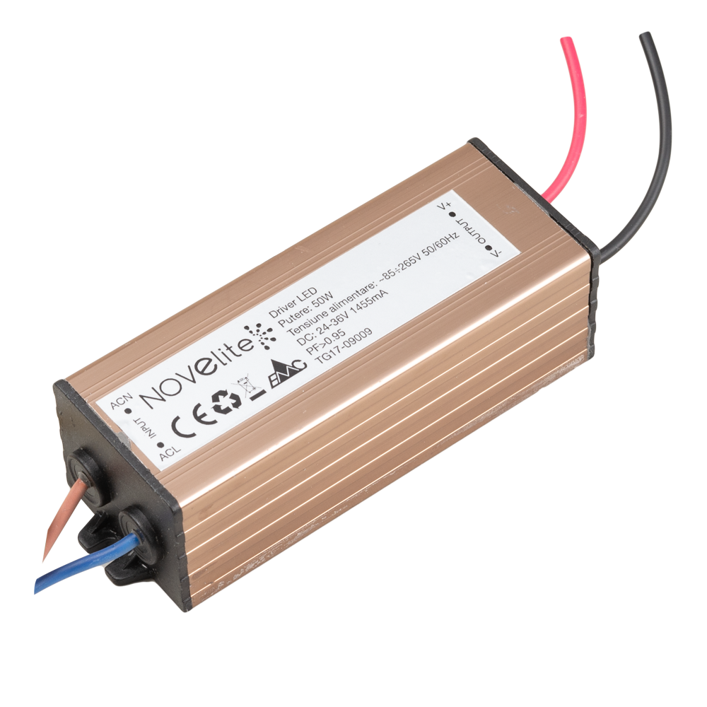 Driver LED pentru Corp de Iluminat Stradal 50W