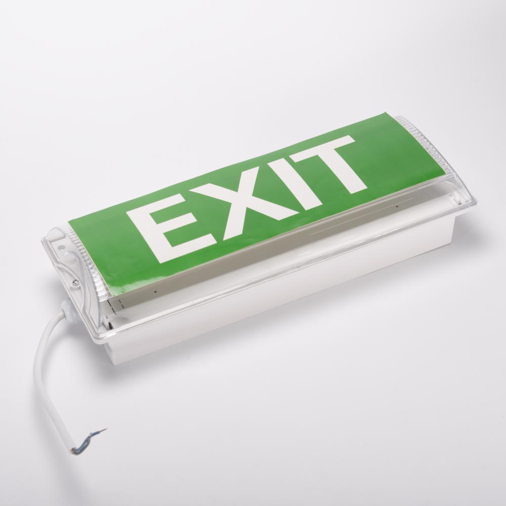 Lampa Exit LED Nepermanenta 3W IP65 Odes 3