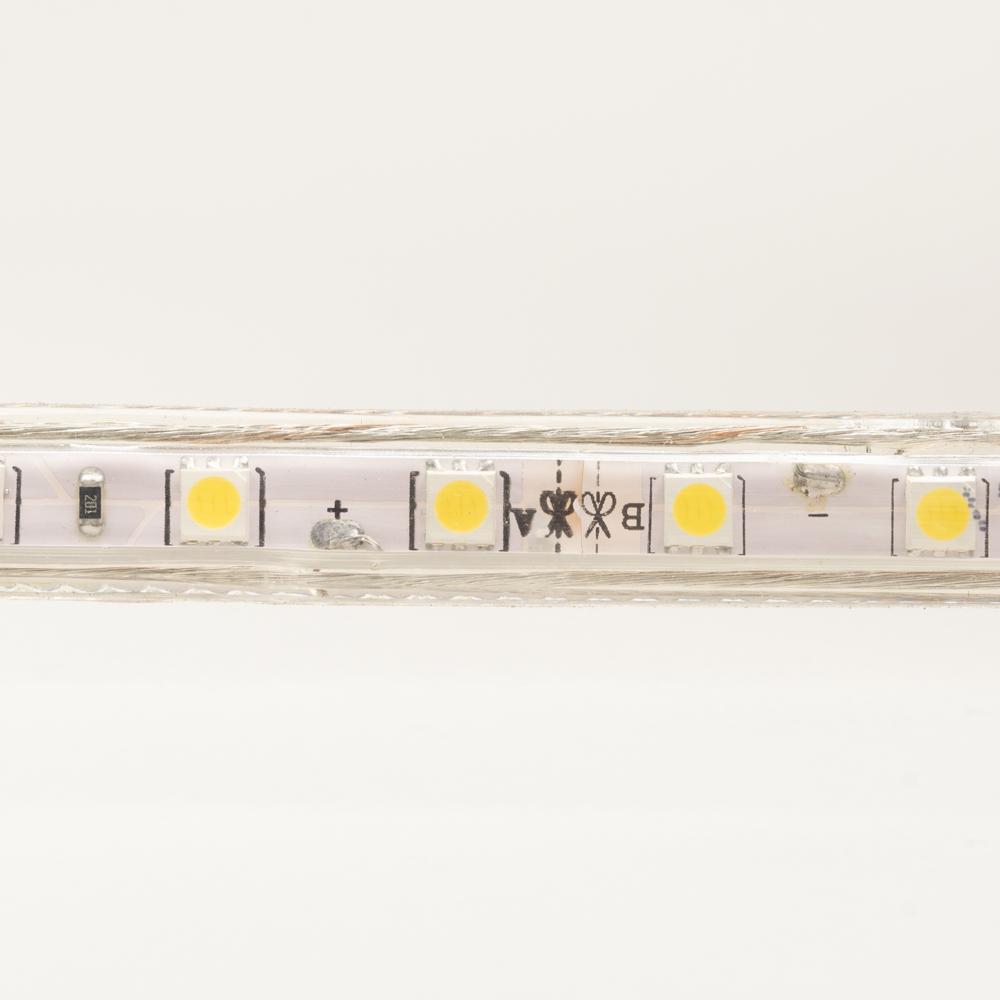 Banda LED 230V 60LED/M 14.4W/M 4000K IP68 Tip L