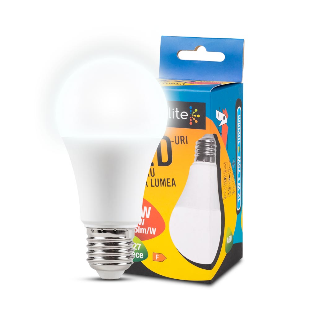 Bec LED A60 12W E27 6400K