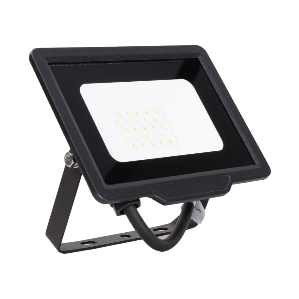 Proiector LED SMD Slim 20W CW Negru 