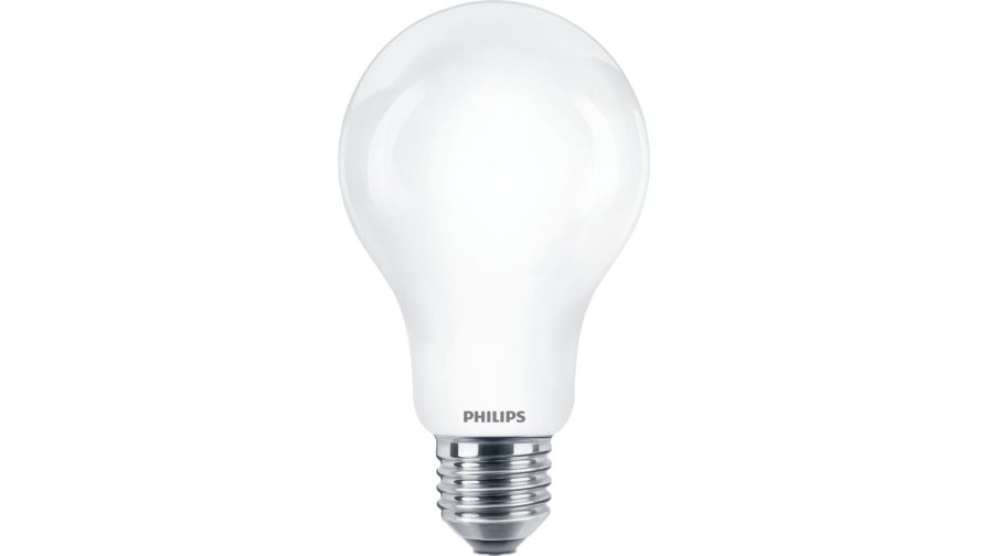 Bec LED filament A67 17.5-150W E27 840, mat clasic, Philips