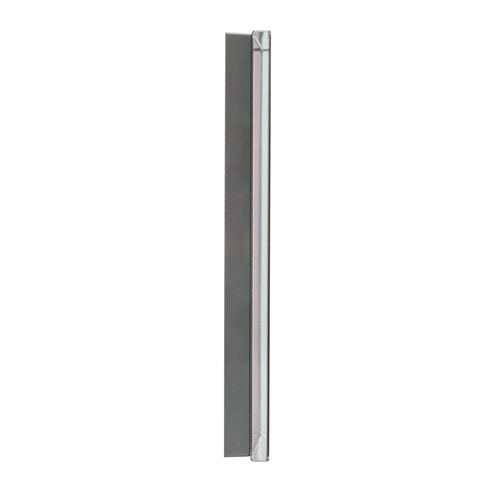 Panou dublu gri 2T+2T, aparataj touch PULSAR NS