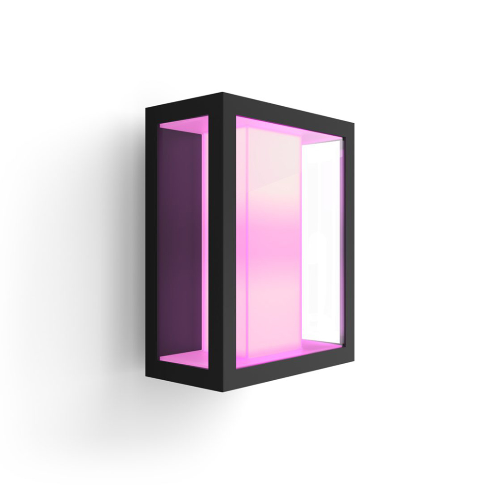 Aplică grădină RGBW 2X8W IP44, negru, Philips Hue
