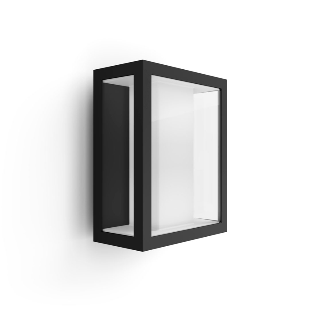 Aplică grădină RGBW 2X8W IP44, negru, Philips Hue