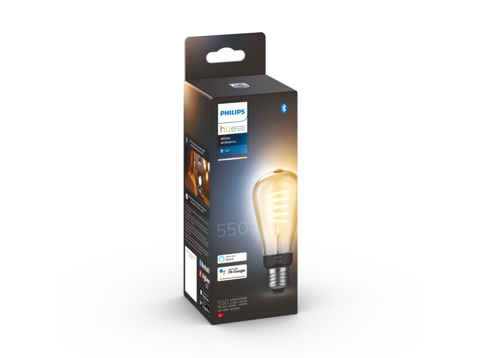 Bec LED filament ST64 7-60W E27 822-855, Wiz