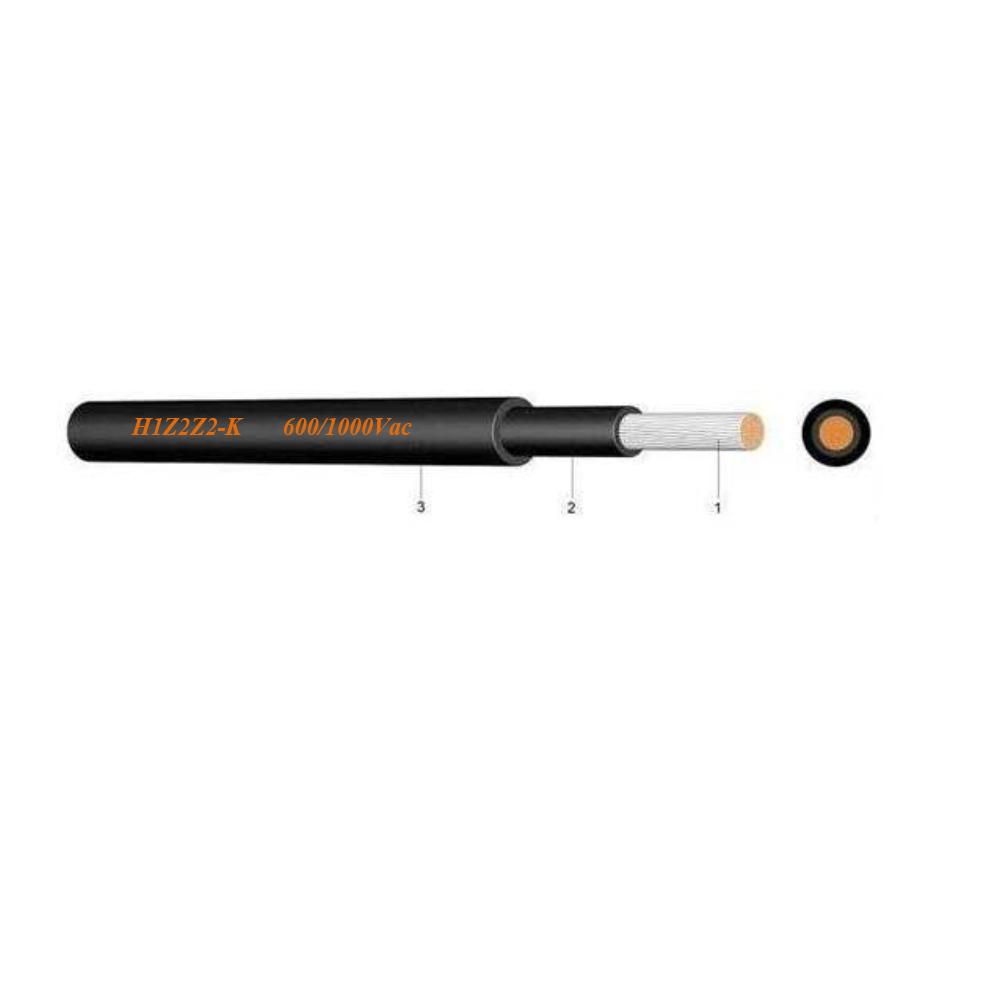 CABLU SOLAR H1Z2Z2-K 1X6 NEGRU
