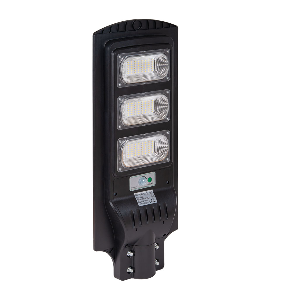 Lampă LED stradală solară senzor 90W 6500K, Novelite