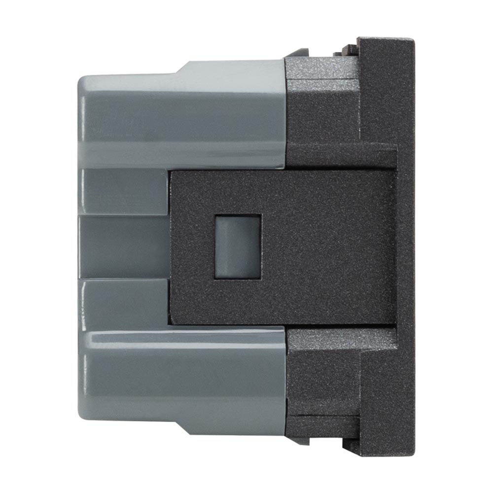 Moda Voice, priza USB A+C 5V 2,4A 2M, antracit mat, Elbi