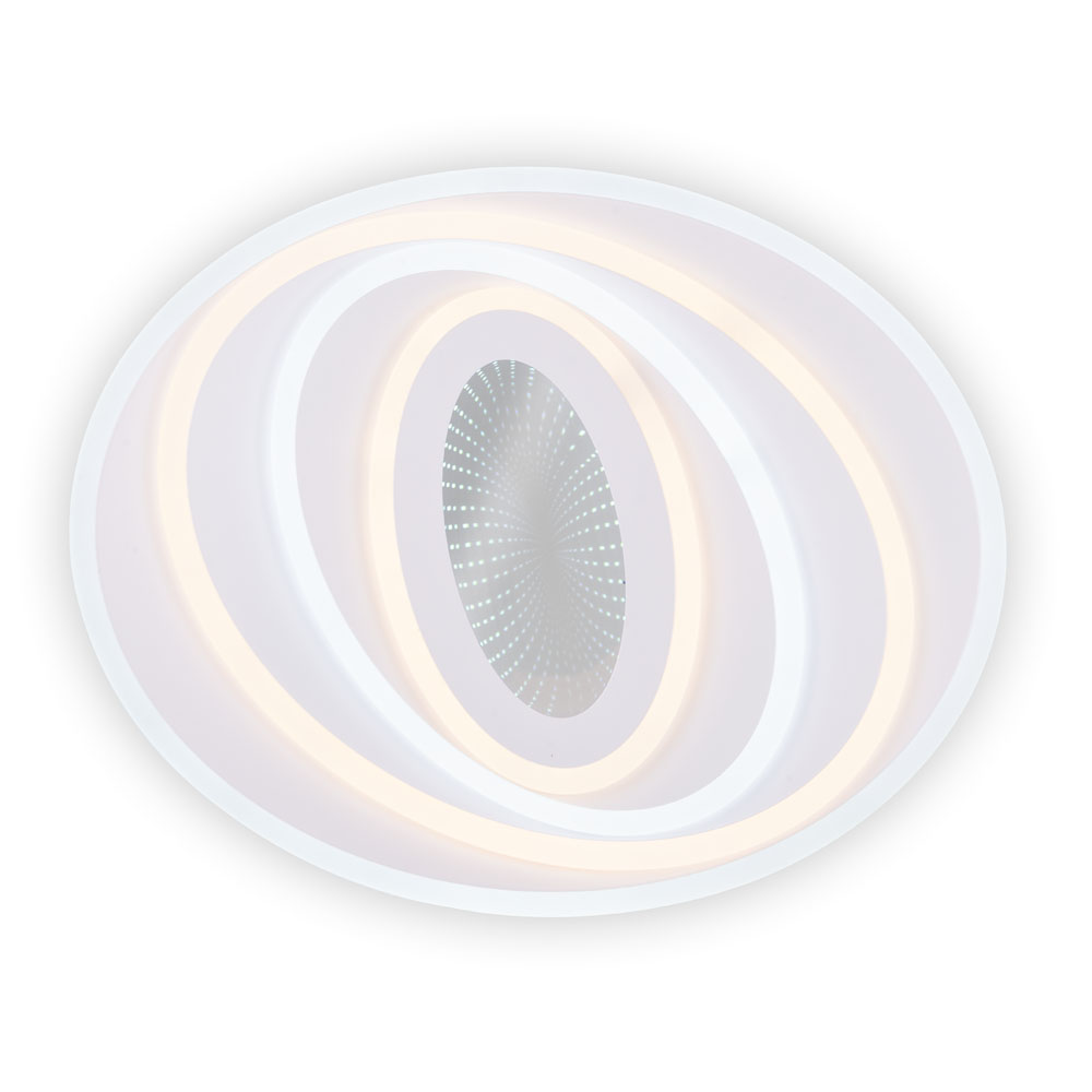 Plafoniera Roof LED 96W 3CCT cu telecomanda, alb, Erste