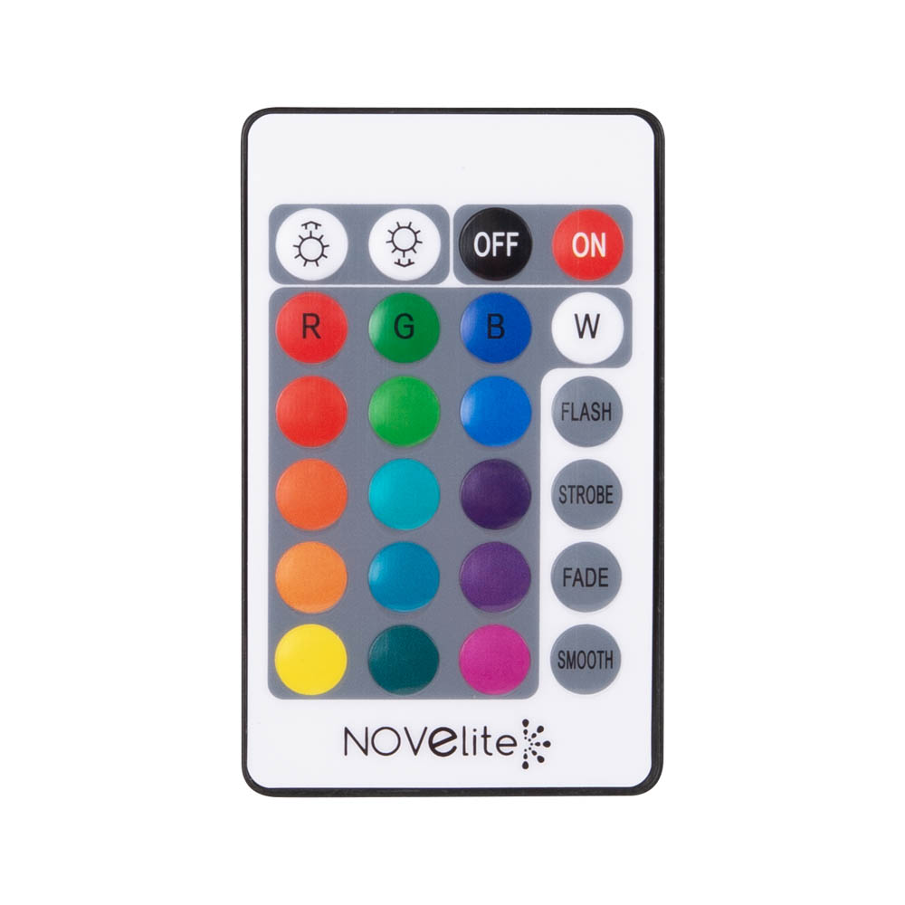 Proiector SMD slim LED 100W RGB cu telecomanda, Novelite