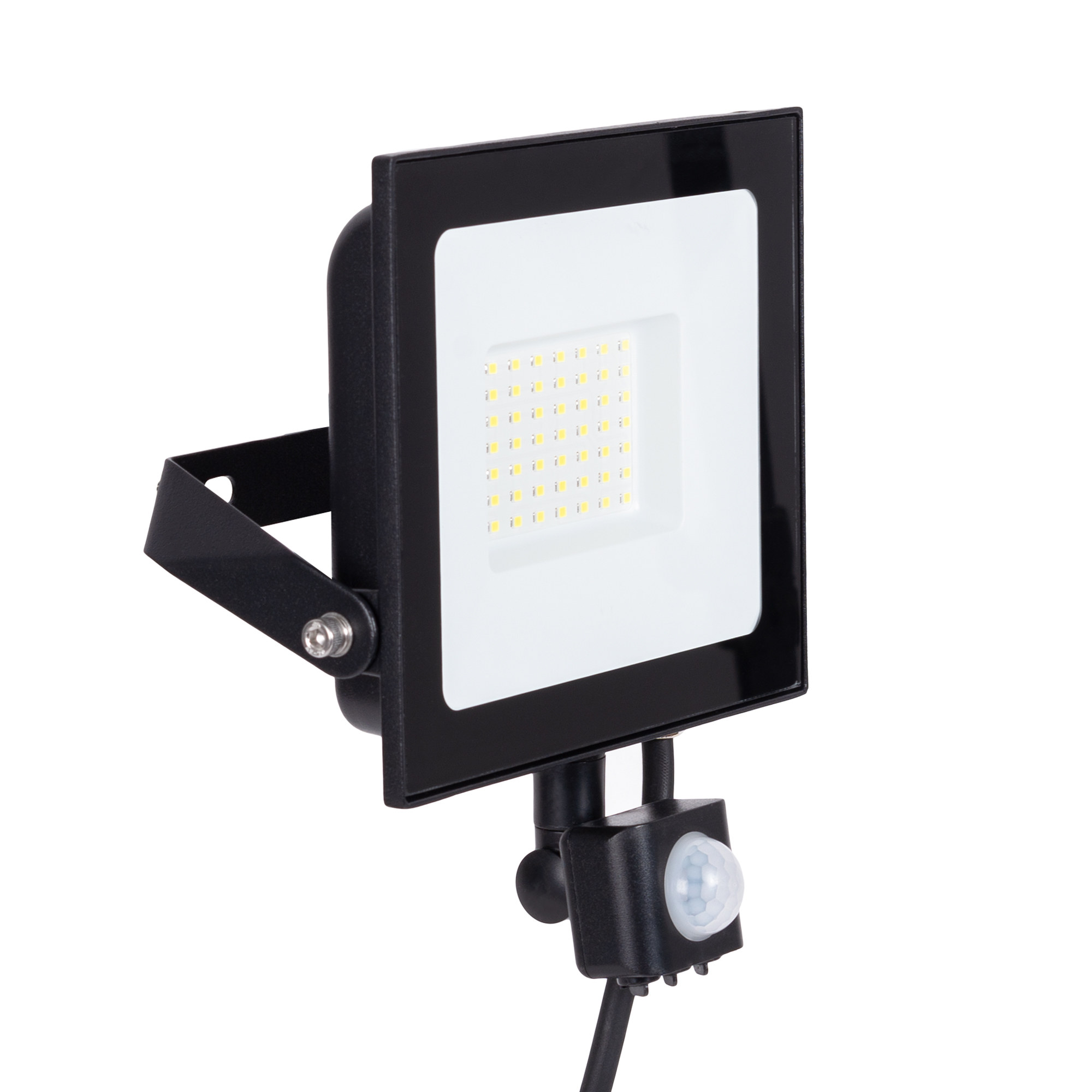 Proiector senzor LED slim 50W seria 5, negru, Novelite