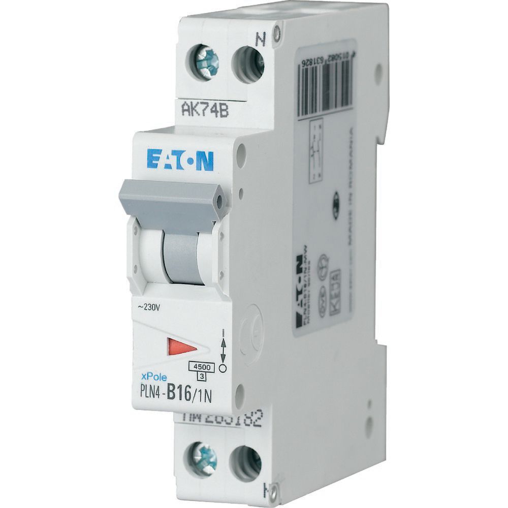 Intrerupator automat 16A 1P+N, Eaton