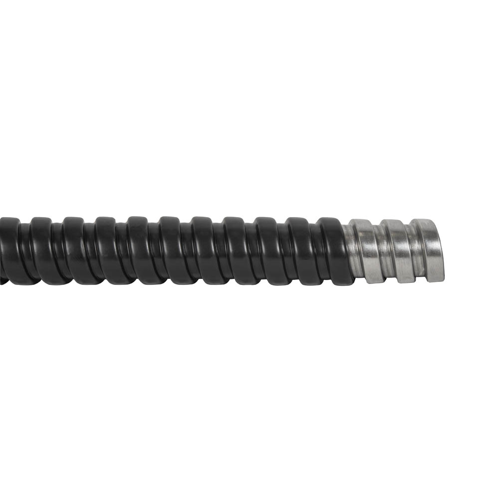 Tub flexibi Met izolat PVC 16mm 50m/colac, gri, Novelite