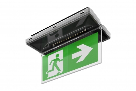 Lampa Exit Vella LED 6W, 1h, IP65, Intelight